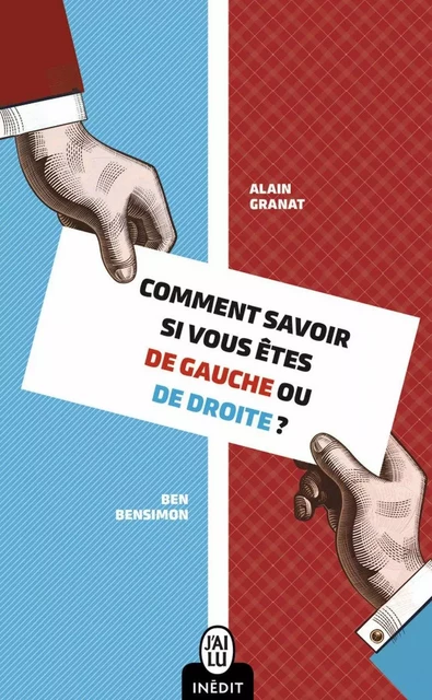 Comment savoir si vous êtes de gauche ou de droite ? - Alain Granat, Ben Bensimon - J'ai Lu