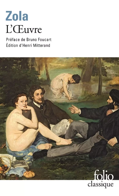 L'Œuvre - Émile Zola - Editions Gallimard