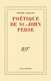 Poétique de Saint-John Perse