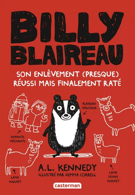 Billy Blaireau (Tome 1) - Alison Louise Kennedy - Casterman Jeunesse