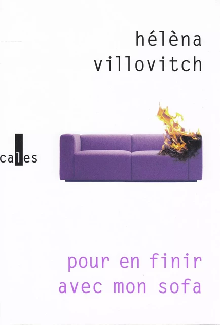 Pour en finir avec mon sofa - Hélèna Villovitch - Editions Gallimard