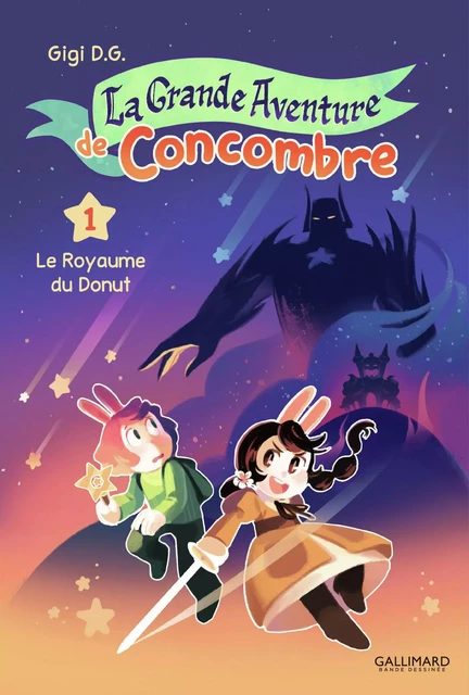 La Grande Aventure de Concombre (Tome 1) - Le Royaume du donut - Gigi D.G. - Éditions Gallimard BD