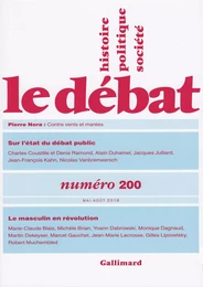 Le Débat N° 200 (Mai - août 2018)