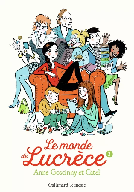 Le monde de Lucrèce (Tome 2) -  Catel, Anne Goscinny - Gallimard Jeunesse