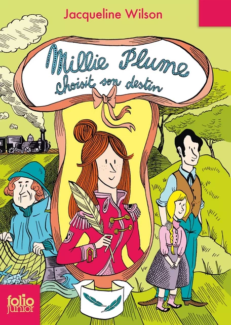 Millie Plume (Tome 3) - Millie Plume choisit son destin - Jacqueline Wilson - Gallimard Jeunesse