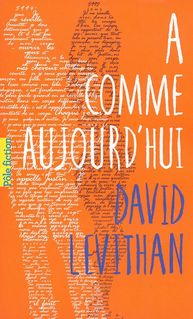 A comme aujourd'hui - David Levithan - Gallimard Jeunesse