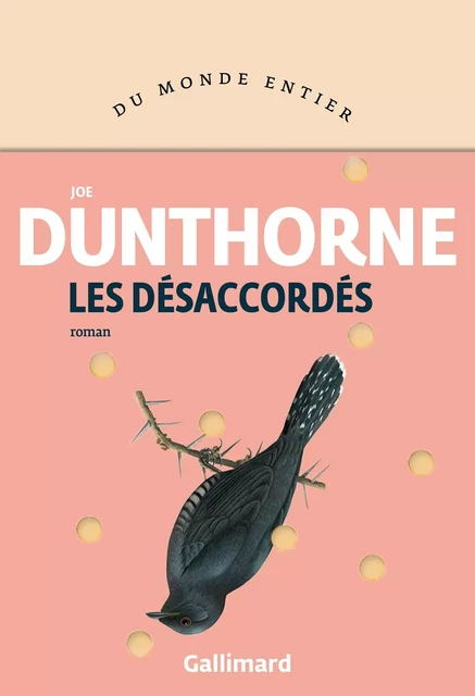 Les désaccordés - Joe Dunthorne - Editions Gallimard