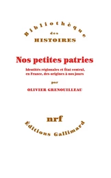 Nos petites patries. Identités régionales et État central, en France, des origines à nos jours