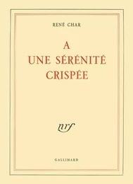 À une sérénité crispée