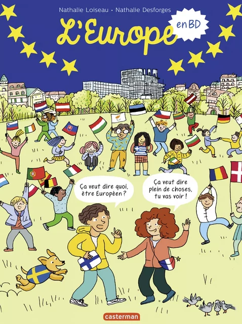 Le monde actuel en BD - L’Europe en BD - Nathalie Loiseau - Casterman