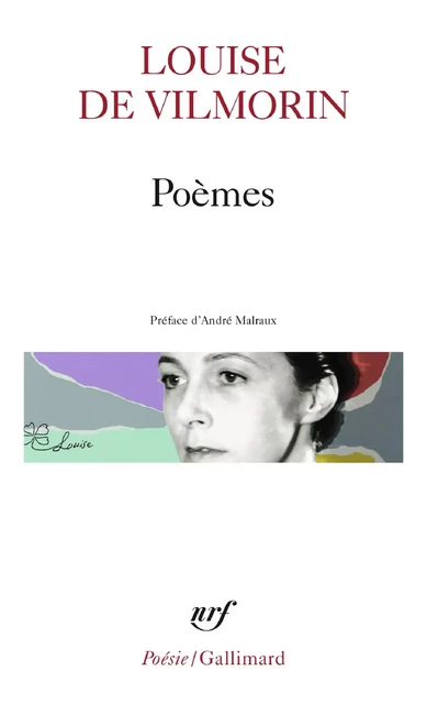 Poèmes - Louise de Vilmorin - Editions Gallimard