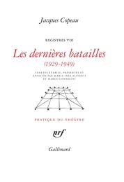 Les dernières batailles (1929-1949)