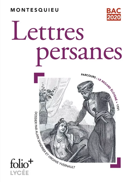 Lettres persanes -  Montesquieu, Virginie Yvernault - Editions Gallimard