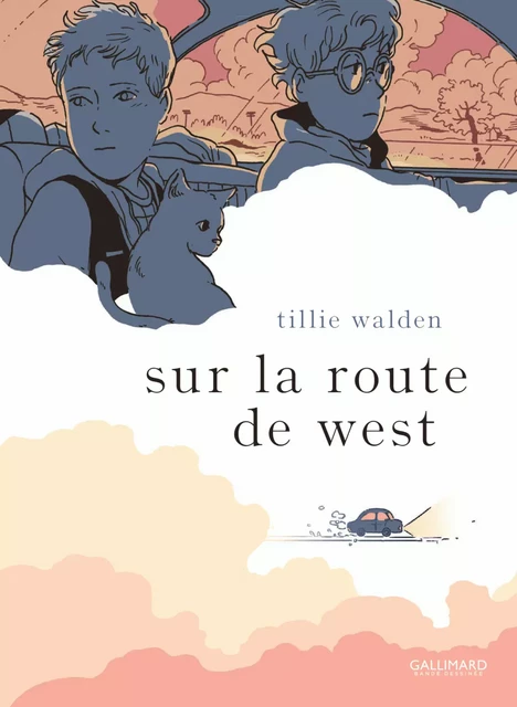 Sur la route de West - Tillie Walden - Éditions Gallimard BD