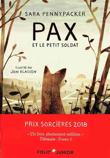 Pax et le petit soldat - Sara Pennypacker - Gallimard Jeunesse