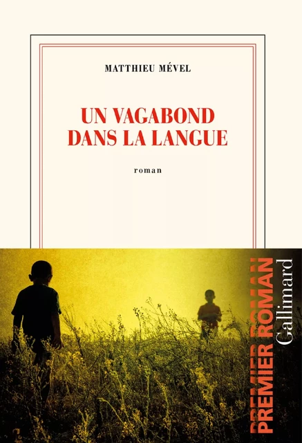 Un vagabond dans la langue - Matthieu Mével - Editions Gallimard