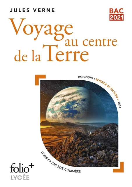 Voyage au centre de la Terre - Jules Verne - Editions Gallimard