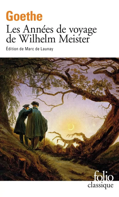 Les Années de voyage de Wilhelm Meister - Johann Wolfgang von Goethe - Editions Gallimard