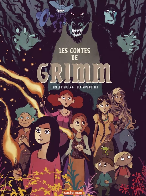 Les Contes de Grimm - Béatrice Bottet - Casterman Jeunesse