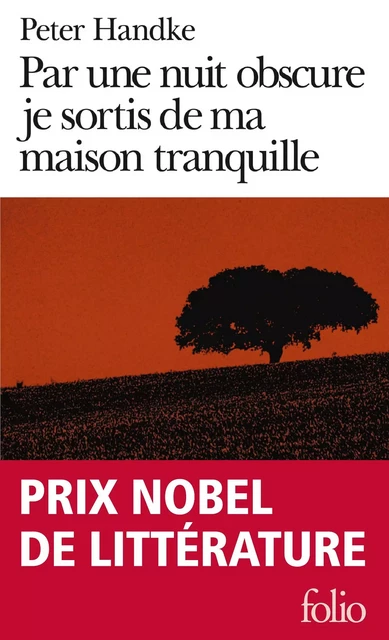 Par une nuit obscure je sortis de ma maison tranquille - Peter Handke - Editions Gallimard