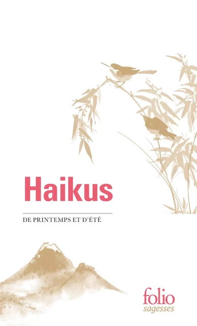 Haikus de printemps et d'été -  Collectif - Editions Gallimard