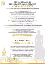 PLAQUETTE NORA ROBERTS JLU 2021