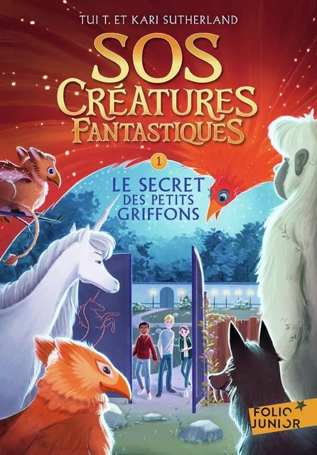 SOS Créatures fantastiques (Tome 1) - Le secret des petits griffons - Tui T. Sutherland, Kari Sutherland - Gallimard Jeunesse