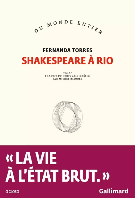 Shakespeare à Rio - Fernanda Torres - Editions Gallimard