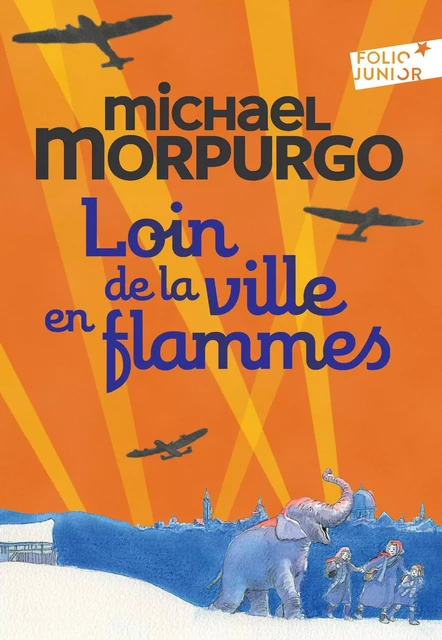 Loin de la ville en flammes - Michael Morpurgo - Gallimard Jeunesse