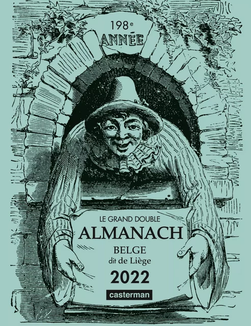 Le Grand double almanach belge, dit de Liège 2022 -  Collectif - Casterman Jeunesse