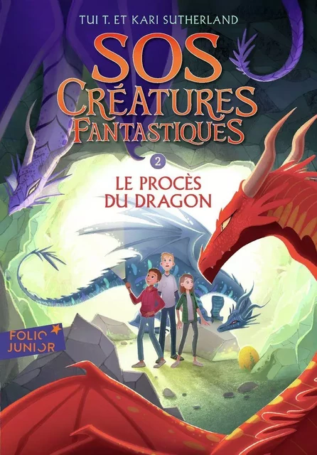 SOS Créatures fantastiques (Tome 2) - Le Procès du dragon - Tui T. Sutherland, Kari Sutherland - Gallimard Jeunesse