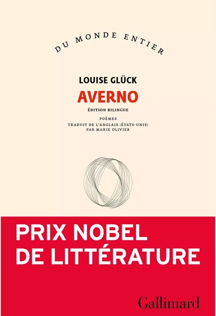 Averno - Louise Glück - Editions Gallimard