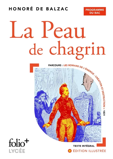 La Peau de chagrin - BAC 2025 - Honoré de Balzac - Editions Gallimard