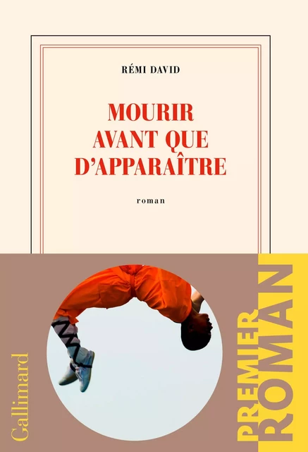 Mourir avant que d'apparaître - Rémi David - Editions Gallimard