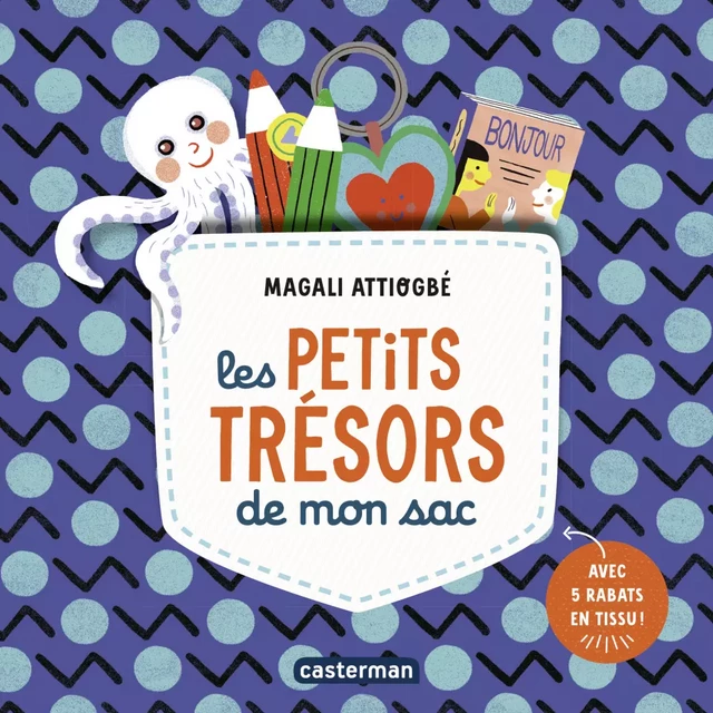 Mes livres trésors - Les Petits Trésors de mon sac - Magali Attiogbé - Casterman Jeunesse