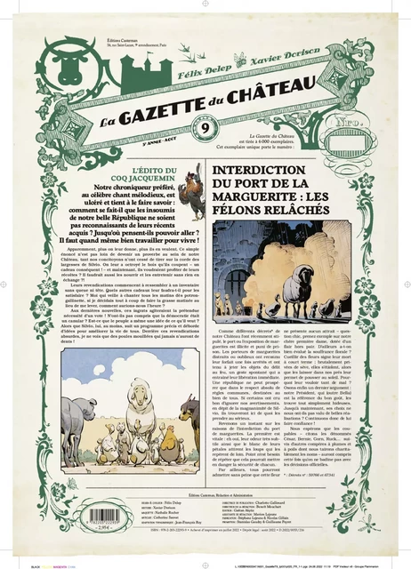 La Gazette du Château (Tome 9) - Xavier Dorison - Casterman