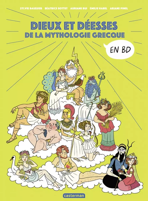 La mythologie en BD - Dieux et Déesses de la mythologie grecque en BD - Sylvie Baussier, Béatrice Bottet - Casterman