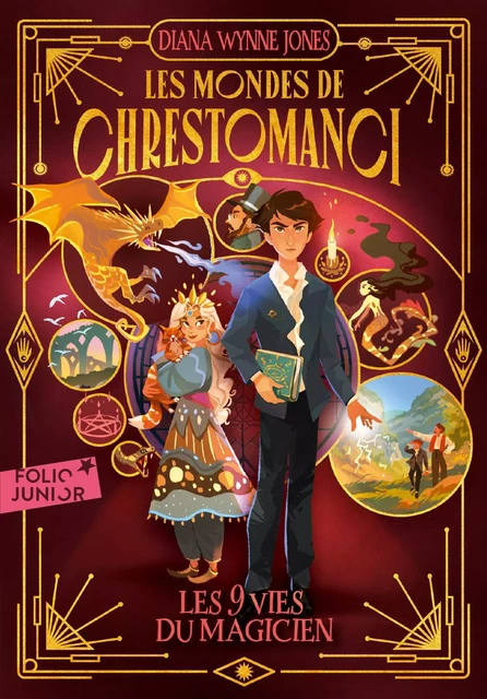 Les mondes de Chrestomanci (Tome 2) - Les neuf vies du magicien - Diana Wynne Jones - Gallimard Jeunesse