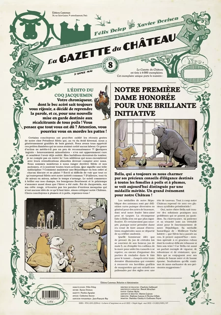 La Gazette du Château (Tome 8) - Xavier Dorison - Casterman