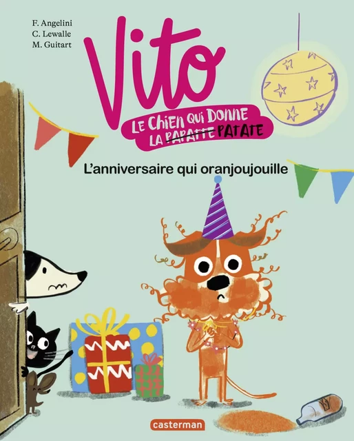 Vito (Tome 2) - L'anniversaire qui oranjoujouille - Fabiana Angelini, Capucine Lewalle - Casterman Jeunesse