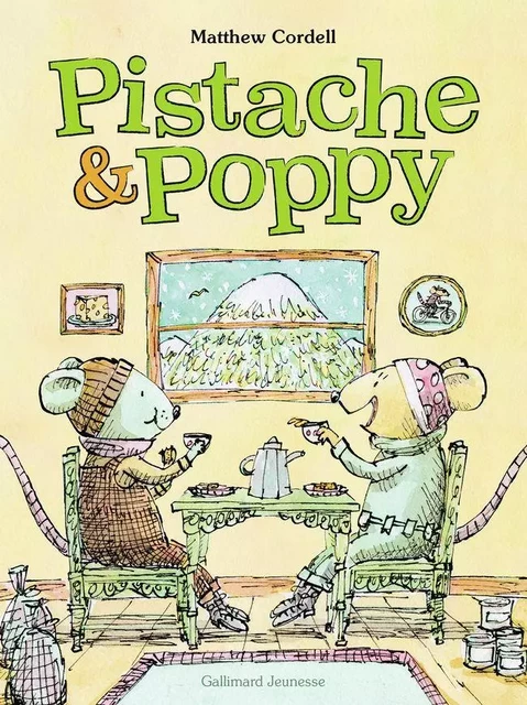 Pistache et Poppy - Matthew Cordell - Gallimard Jeunesse