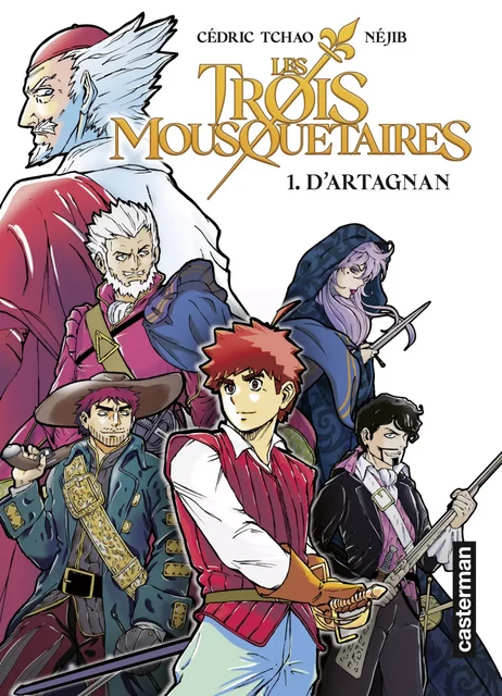 Les Trois Mousquetaires en Manga (Tome 1) - D'Artagnan - Cédric Tchao - Casterman