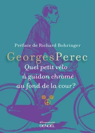 Quel petit vélo à guidon chromé au fond de la cour ?