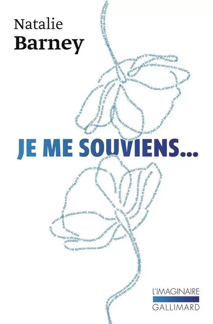 Je me souviens... - Natalie Barney - Editions Gallimard