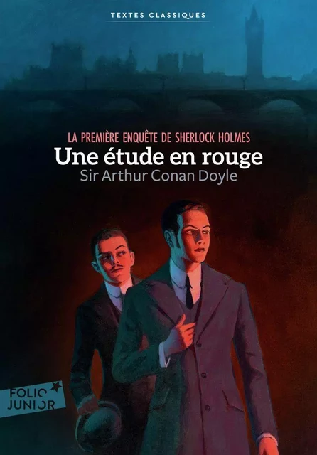 Une étude en rouge. La première enquête de Sherlock Holmes - Arthur Conan Doyle - Gallimard Jeunesse