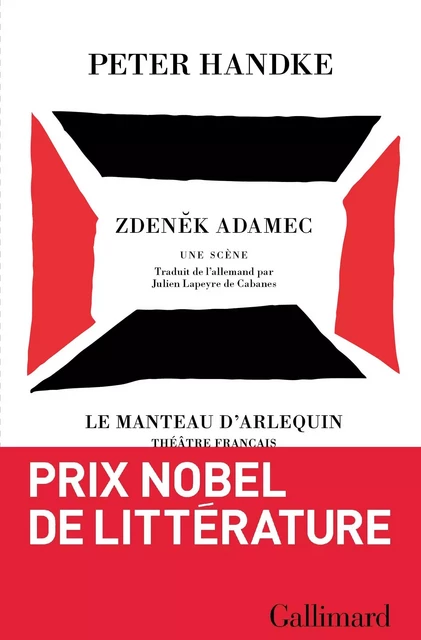 Zdenek Adamec - Peter Handke - Editions Gallimard