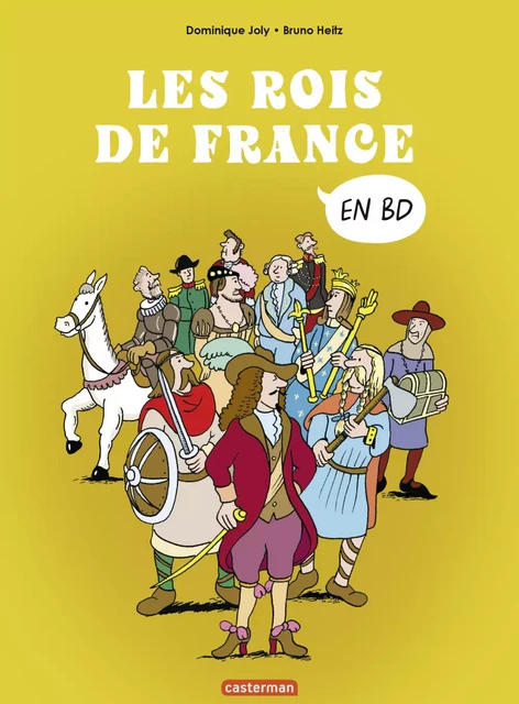 L'histoire de France en BD. Les rois de France - Dominique Joly - Casterman Jeunesse