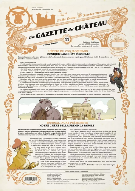 La Gazette du Château (Tome 11) - Félix Delep - Casterman