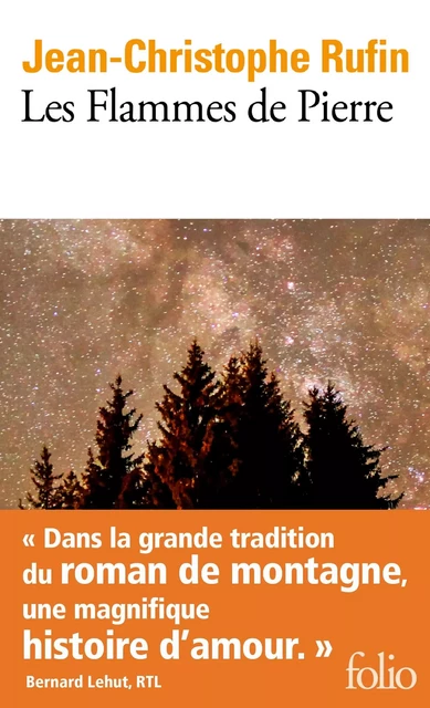 Les Flammes de Pierre - Jean-Christophe Rufin - Editions Gallimard