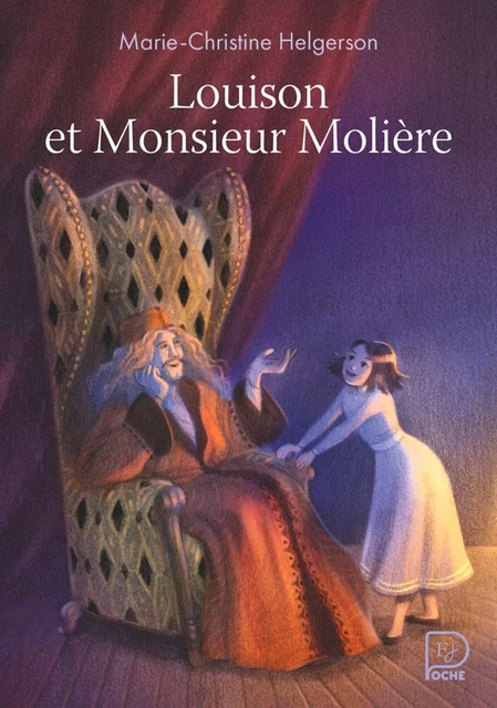 Louison et Monsieur Molière - Marie-Christine Helgerson - Flammarion jeunesse